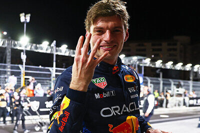 Max Verstappen holte sich in Las Vegas die nötigen Punkte für seinen vierten Weltmeistertitel. Bild: Formel 1 / Twitter