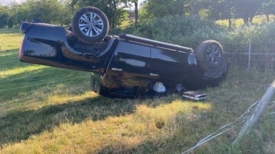 Auto überschlagen Amriswil