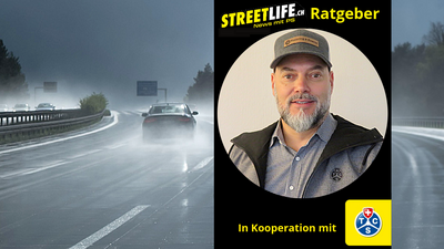 Aquaplaning kann schnell gefährlich werden. TCS-Experte Adrian Suter kennt Tipps fürs richtige Verhalten. Bild: Pixabay, TCS