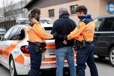 Tankstellen Attacke St. Gallen