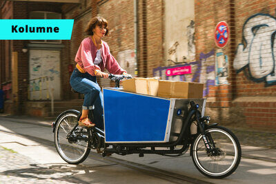 Teaser Bild mit Lastenvelo