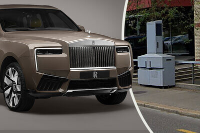 Das Radargerät steht an der Zürcher Seestrasse in der Nähe des Bahnhofs Wollishofen. Hier fuhr der 32-jährige viel zu schnell mit seinem Rolls-Royce Cullinan. Bild: Rolls-Royce, Google maps