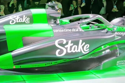 Sauber C44 bei der Enthüllung