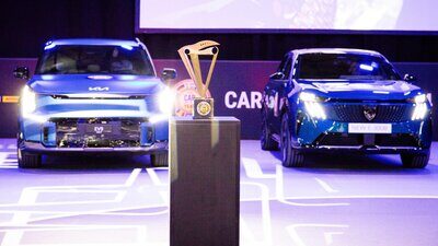 Trophäe zu «Car of the Year»
