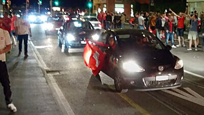 Rund um die Fussball-EM dürfte es in Schweizer Städten wieder zu Autokorsos kommen. Bild: Youtube