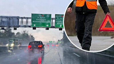 Die Warnweste ist in der Schweiz nicht obligatorisch aber empfohlen. Bild: STREETLIFE