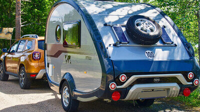 Der Wohnwagen ist im Trend. Doch wer damit in die Sommerferien fährt, muss einige Regeln beachten. Bild: Pixabay