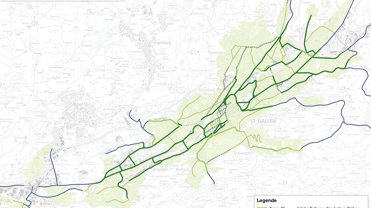 Tempo 30 in der Stadt St.Gallen