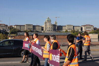 Die Schweizer Stimmbevölkerung wählt ein neues Parlament. Prognosen gehen von einer Wahlschlappe der Grünen aus. Ob Renovate Switzerland eine Mitschuld tragen?