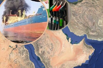 Der Krieg im Nahen Osten treibt die Preise fürs Rohöl in die Höhe. Bild: Google Maps, n-tv, freepik