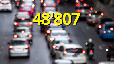 Das Strassennetz ist am Limit. 2023 war ein absolutes Staurekordjahr. Bild: Freepik, STREETLIFE