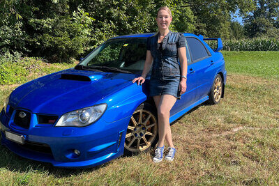 Seit 2016 ist Tanja Brunner stolze Pilotin eines Subaru Impreza WRX STi.