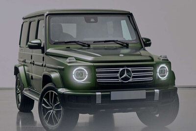 An der IAA gibt Mercedes bekannt: Die G-Klasse gibt es bald auch im Kleinformat.