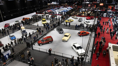 Bild vom Autosalon