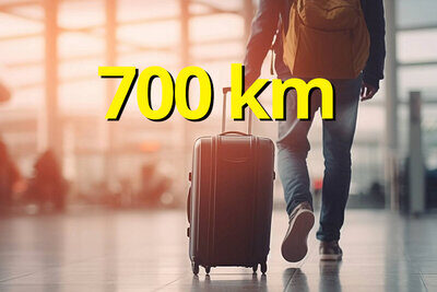 Städter legen jährlich mehr Kilometer für Reisen zurück. Grafik: STREETLIFE, freepik