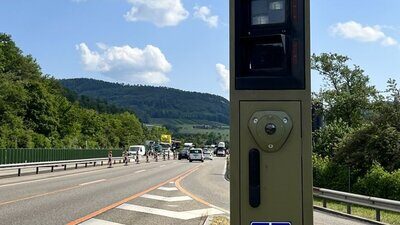 Radaranlage bei A2 in Kanton BL
