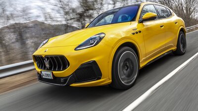 Der Maserati Grecale Trofeo begeistert mit seinem herrlich tiefen Grummelton. Bild: Maserati