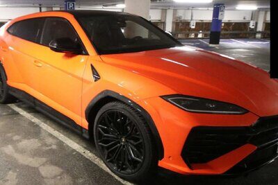 Dieser Lamborghini Urus war auf das Opfer eingelöst. Bild: Kantonspolizei Aargau