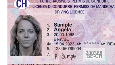 Beispiel Fahrausweis
