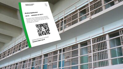 Gefängnis Schweiz Busse