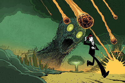 Illustration zum Thema Weltuntergang