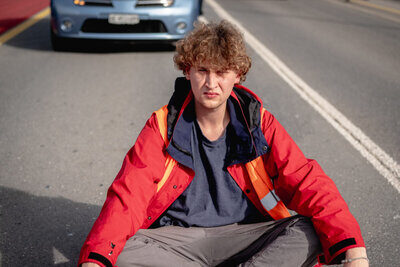 Vögtli auf der Strasse