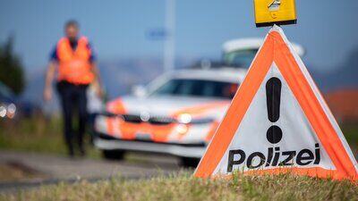 Polizeikontrolle.