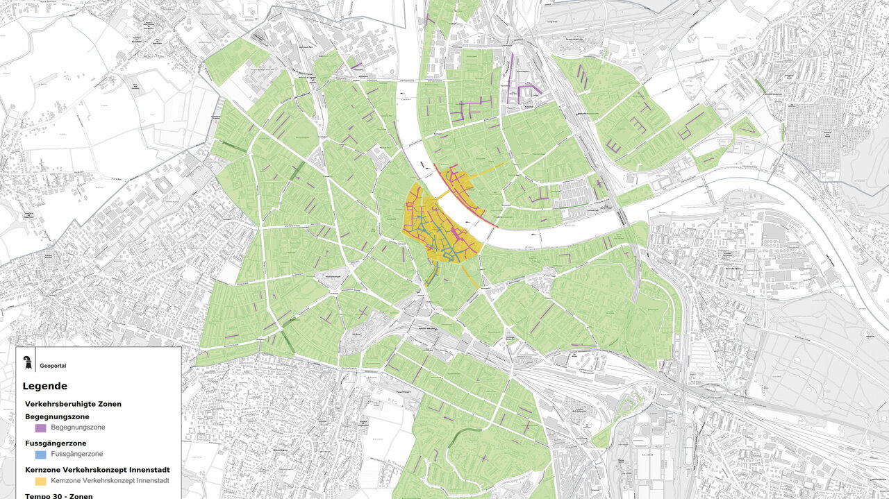 Tempo 30 in der Stadt Basel