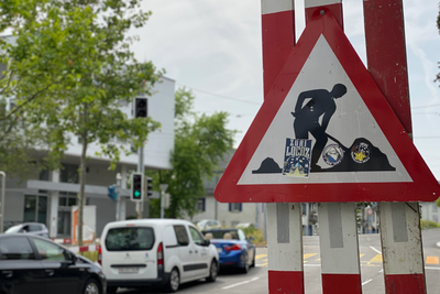 Immer Sommer wird auf der Autobahn und in den Städten viel gebaut. Viele Autofahrende haben das Gefühl, deutlich mehr, als auch schon. Stimmt das? Bild: Linus V. Barta