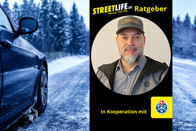 TCS-Experte Adrian Suter erklärt die wichtigen Fragen rund um Autofahren und den Verkehr. Bild: TCS, Freepik, STREETLIFE