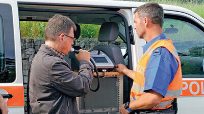 Der Atemlufttest ist beweissicher und vor Gericht verwertbar. Bild: Eidgenössisches Institut für Metrologie METAS