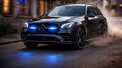 Symbolbild zum zu schnellen Polizeisten