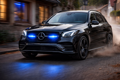 Symbolbild zum zu schnellen Polizeisten