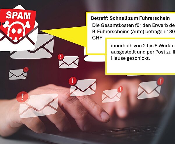 Führerschein Mail Spam
