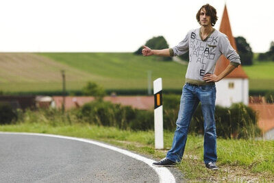 Autostopper werden immer seltener. Bild: Pixabay