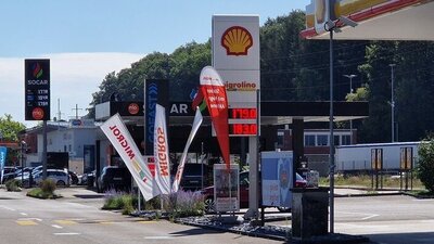 Tankstellen an der Grenze