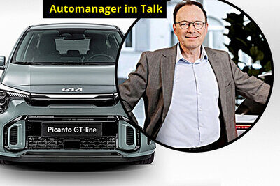 Schaut trotz aktuellen Herausforderungen optimistisch in die Zukunft: KIA-Markenchef Peter Fahrni. Grafik: STREETLIFE