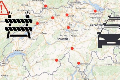Baustellen Schweizer Strassen 2026