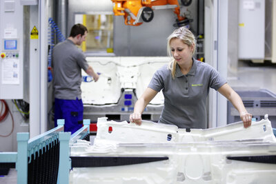 Produktion beim Schweizer Autozulieferer Autoneum