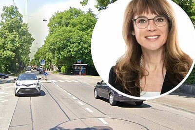 Ruth Enzler, Präsidentin des ACS Zürich, kritisiert das Vorgehen der Städte Winterthur und Zürich scharf. So soll auf der Tösstalstrasse in Winterthur Tempo 30 eingeführt werden. Bild: Google Maps, Automobil Club Schweiz