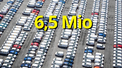 Bei zwei Dritteln der in der Schweiz immatrikulierten Fahrzeuge handelt es sich um Personenwagen. Bild: Freepik