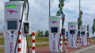 Elektroladestationen