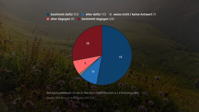 Infografik Abstimmung Klimaschutzgesetz Umfrage Teaser Bild
