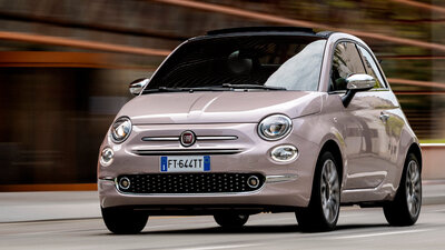 Doch wieder liebgewonnen: Fiat produziert den Verbrenner-500 weiterhin. Bild: Fiat