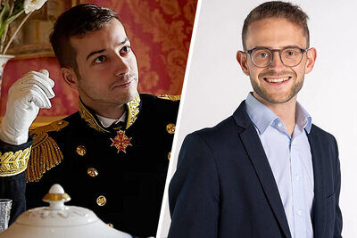 Die Behörden sollten über die Gefahr durch den «König der Schweiz» (links) besser informieren, findet Mitte-Politiker Cédric Meyer (rechts). Bild: ZVG