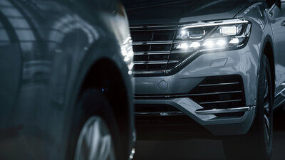 Frontleuchte eines Autos