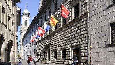 Regierungsgebäude des Kantons in Luzern.