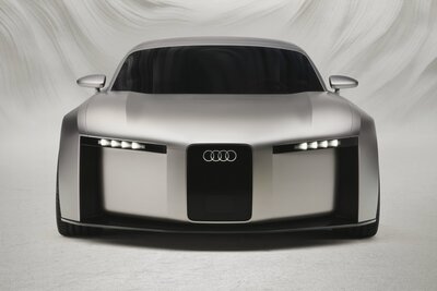 Zu reden gab der Kuhlgrill der neuen Konzeptstudie. Bild: Audi Media Center