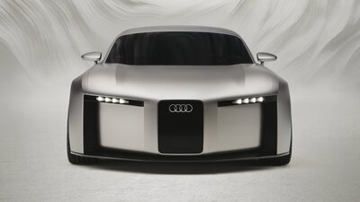 Zu reden gab der Kuhlgrill der neuen Konzeptstudie. Bild: Audi Media Center