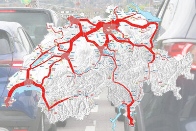 Schweizer Staukarte - Teaser Bild